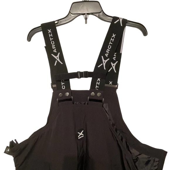 Arctix Men's Eco Friend Corkscrew Bib Overalls, Black, XX-Large/34 Inseam - Picture 10 of 14